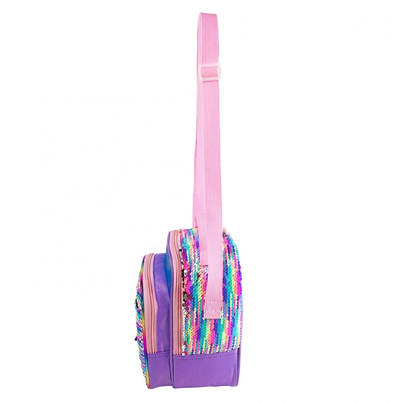 manufacturers High Quality Toddler Kids Little Girls Shoulder Bags Dress Sling Cross-body Daypacks with Sequin bag