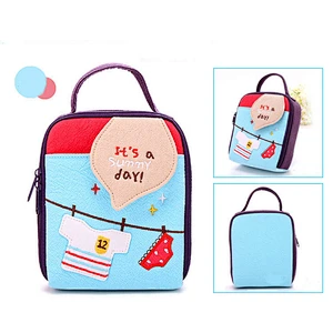 Masking Storage Bag with clip to attachAntibacterial face Masking storage bag For students and children
