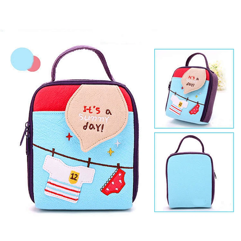 Masking Storage Bag with clip to attachAntibacterial face Masking storage bag For students and children