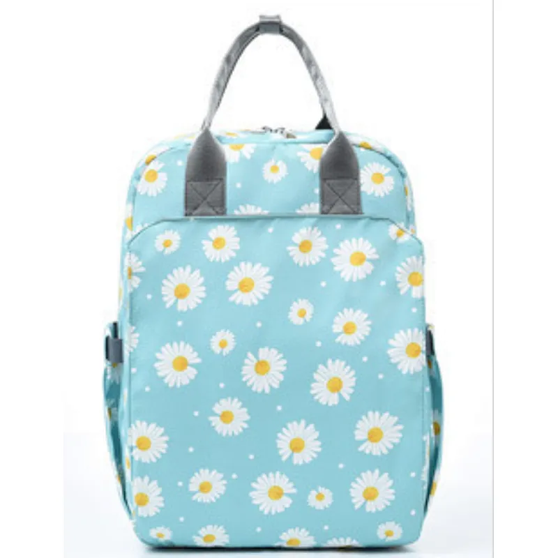 decorative luxury mom bag eco friendly tote maternity changing bag travel mummy backpack diapers baby bag