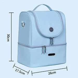 Waterproof Portable Mommy Baby Diaper bag UV UVC LED Light Sterilizing Sanitizer Disinfection Baby bag Diaper Backpack