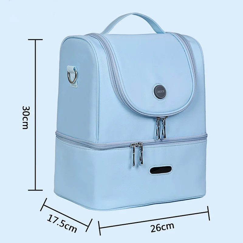 Waterproof Portable Mommy Baby Diaper bag UV UVC LED Light Sterilizing Sanitizer Disinfection Baby bag Diaper Backpack