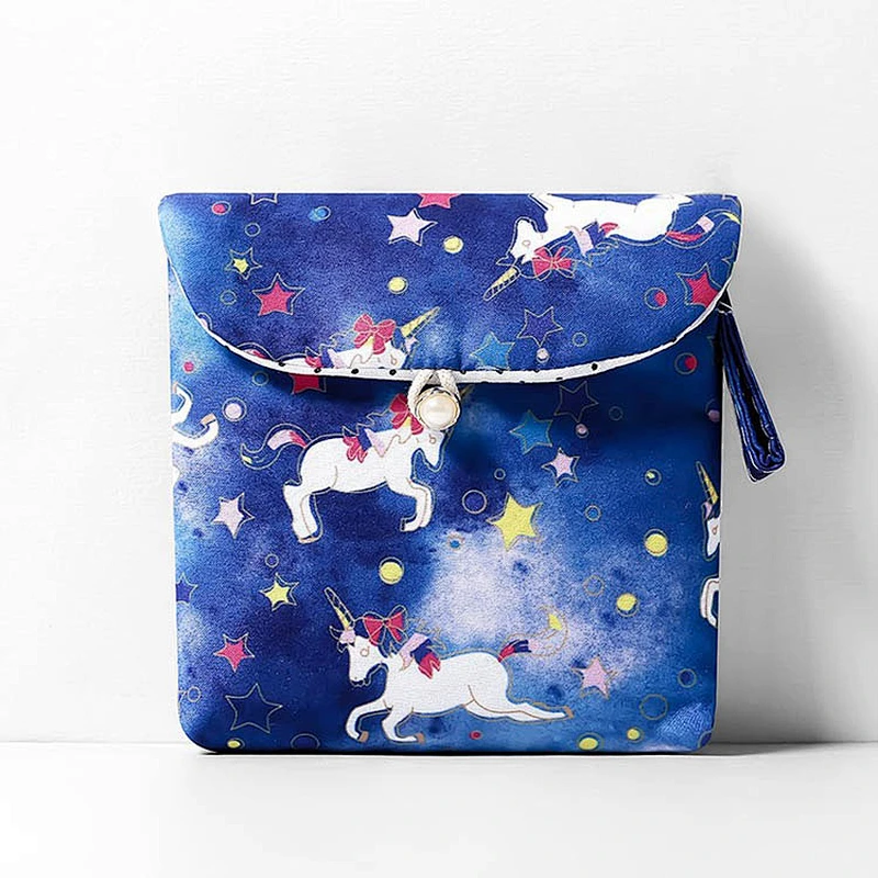 Portable Face Masking Case Dustproof Storage Cute storage Bag Masking to receive students
