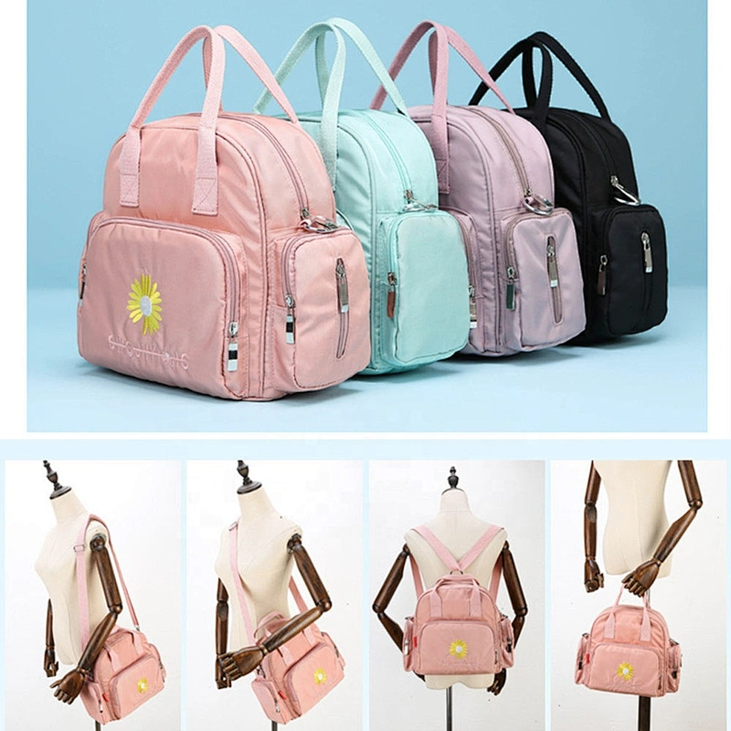 Adorable Stylish and durable waterproof multi-pocket baby mummy backpack diaper bag