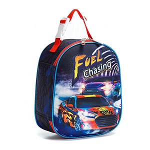 Cartoon football soccer Food Safe Fashion Kids Thermal Food Cooler Bag Fitness BPA free Children Lunch Box Bag for Girls
