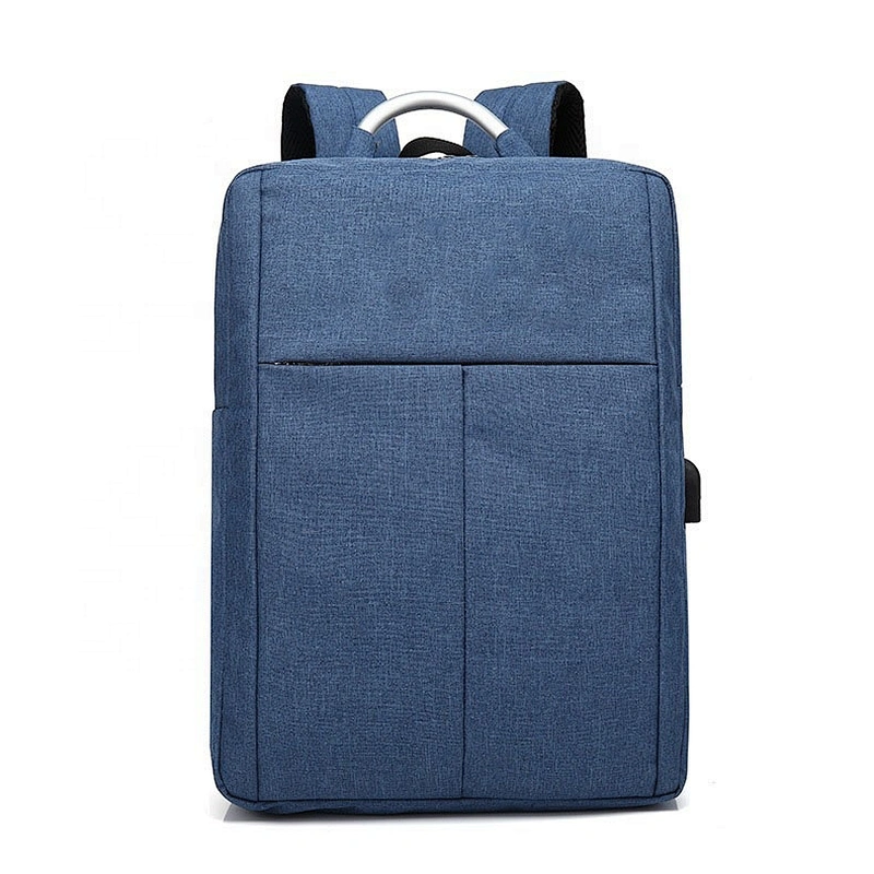 Custom Cheap Black Gray Gift Business Backpack Multi-pocket Men Laptop Backpack With Logo