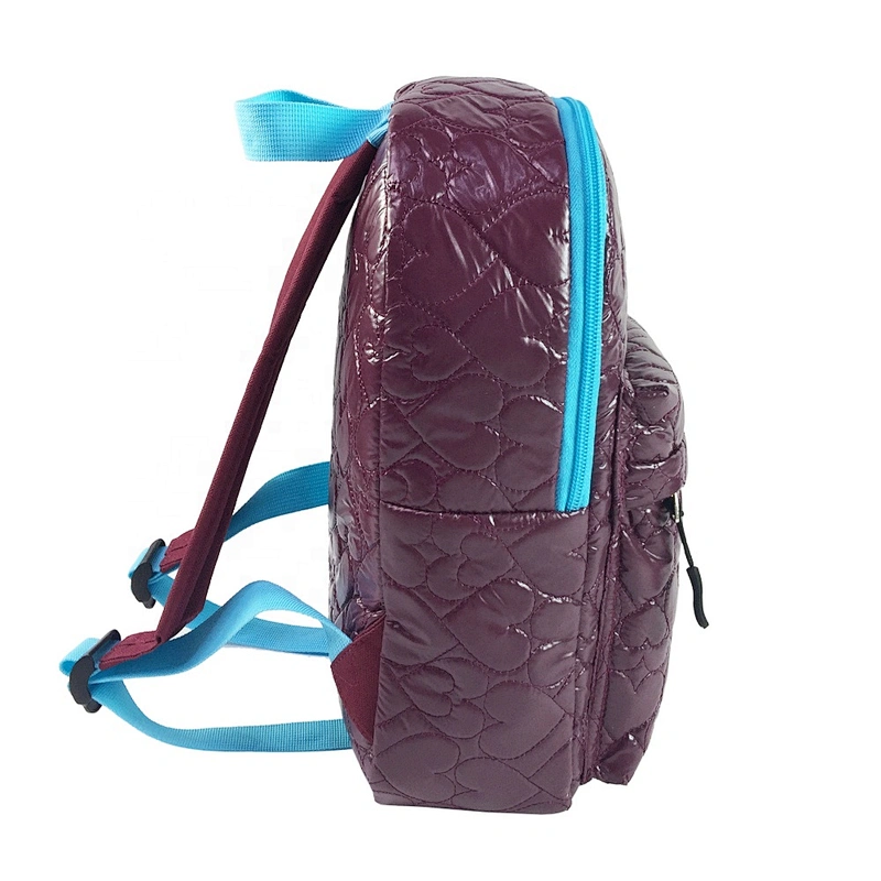 Wholesale quilted backpack waterproof kids school bags school book bag for girl