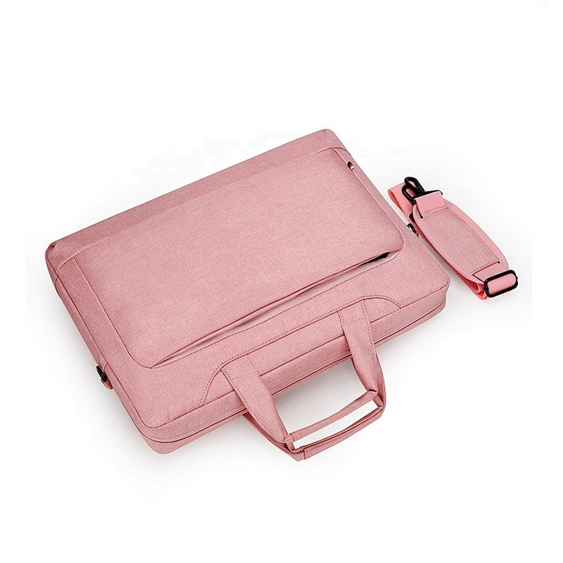Basics Business Laptop Case Bag Premium Laptop Backpack And Tablet Cases Bag Customization Pink Handbag 15Inch