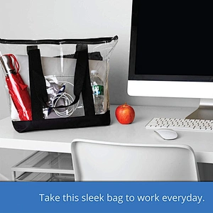 Large Clear Vinyl Tote Bags Beach Gym Shoulder Handbag Custom design PVC transparent handbag clear PVC duffel travel bag