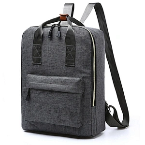 Custom design high quality lightweight waterproof simple laptop rucksack college backpack school bag