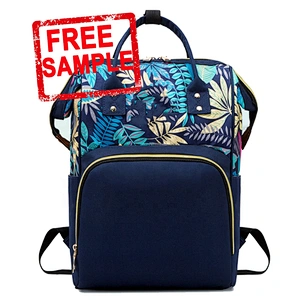 FREE SAMPLE linfant factory mommy mochila panalera mummy baby diaper wet waterproof backpack reusable diaper bag for mothers
