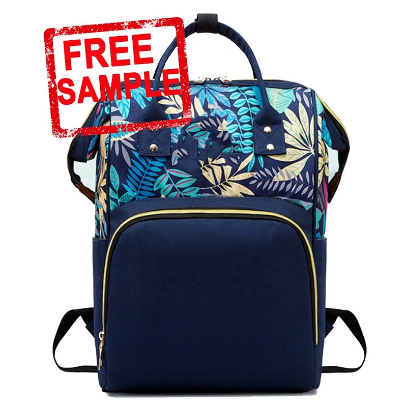 FREE SAMPLE linfant factory mommy mochila panalera mummy baby diaper wet waterproof backpack reusable diaper bag for mothers