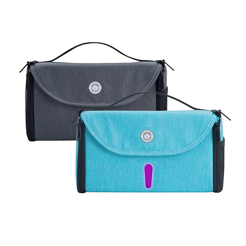 Wholesale Travel UV sterilizer organizer bag Portable Light Sterilization mommy baby diaper Bag for Traveling disinfection