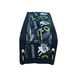 School supply stationery leather emboss race car pencil case pouch bag student boy