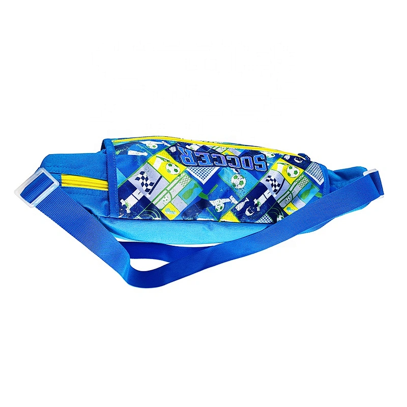 Polyester Custom boys OEM Customized Logo soccer Pattern fashion handbags  messenger travel Shoulder Bag for boys men