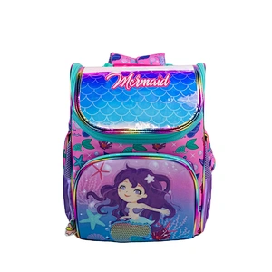 2020 New design  Holographic shinny fashion satchel bag school backpack bag for girl