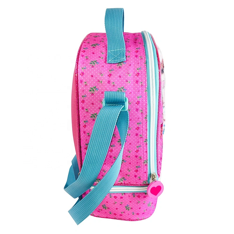 Custom Cartoon Toddler Carry  Insulated Lunch Cooler Bags Box Backpack For Kids