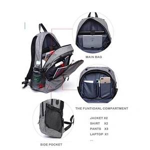 2020 Open Sport 16 inch Laptop Backpack For Men Computer Business Backpack School Bag Women Travel Slim Notebook Backpack