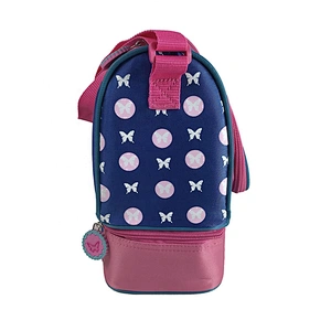 Best seller durable  high quality  kids backpack girl 2 pieces set lunch bag+school bags for teenager student