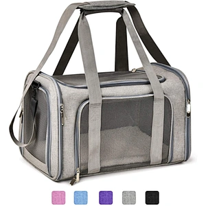 Cat Carriers Dog Carrier Pet Carrier for Small Medium Cats Dogs Puppies of 15 Lbs Airline Approved Small Dog Carrier Pet Bag