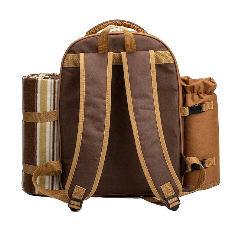 Custom logo Waterproof Picnic Backpacks Bags Insulated Wine bag Big Capacity Ice Thermal Insulated Wine Bottle Cooler Bags