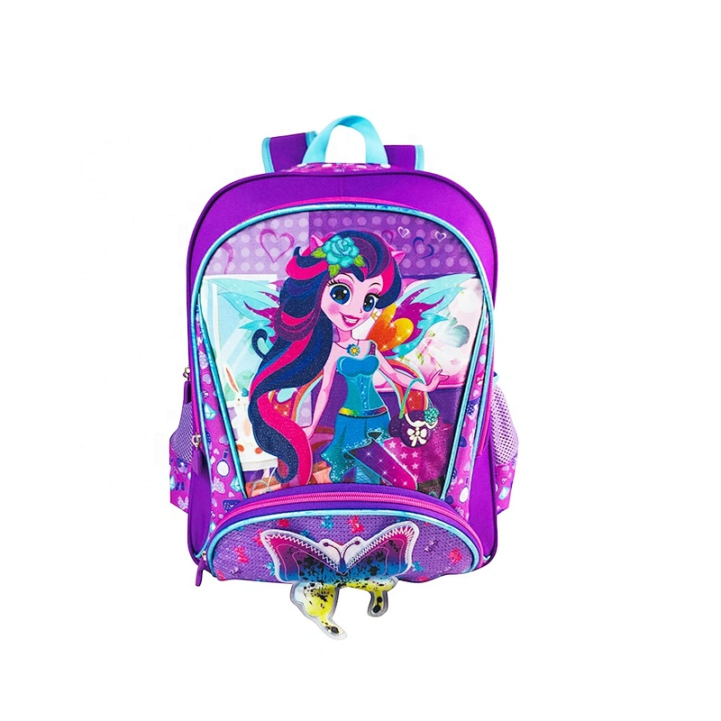 multifunctional high quality student backpack backpack kids bag school bags for children girls kids with fantasy fabric