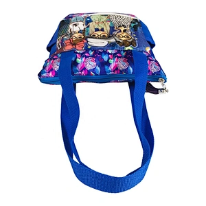 Fashion style ladies cross body hand bags 2020 women glitter pvc printing for Kids And Girls
