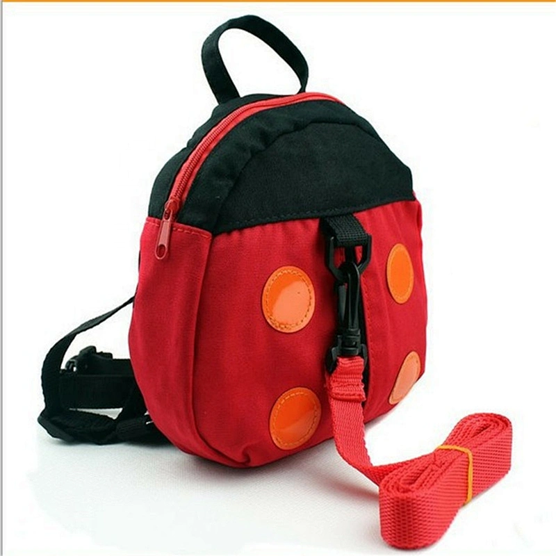 anti-lost Baby Cartoon Walking Safety Harness Mini Ladybug Lead Strap Knapsack Bat Children School Backpack Bag On Sale