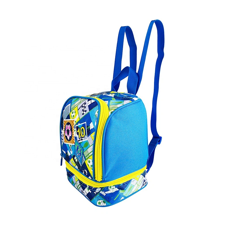 2020 high quality insulated cooler box bags deliver lunch bag food delivery with custom logo thermal soccer fabric for kids