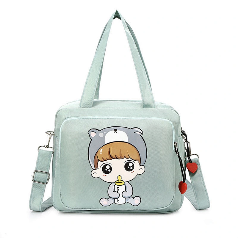 Red Large Capacity Multifunction Travel Back Pack Baby Nappy Changing Bags Diaper Bag Backpack Shoulder Bag