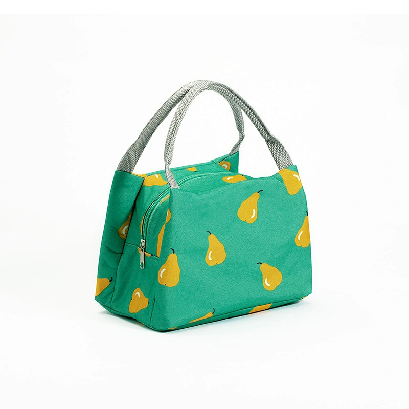 2020 hot-selling Custom reusable travel picnic lunch grocery bags insulated Zip Closure Foldable Tote Lunch cooler bags