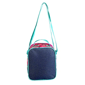 PEVA Folding Plain Waterproof Customized Picnic Basket insulated Thermal Lunch Cooler bags for lunch for kids