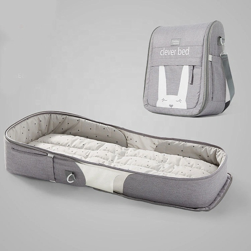 Baby Portable Bed Bag Foldable Newborn Travel Crib Carry-on Nest Bed Diaper Bag Bed for Baby 0-6M sac a langer nurse bag