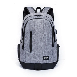 High School Bags Black Rucksack Backpack Bookbag for Men Women Durable Travel Backpack Port College School Bag Fashion Daypack