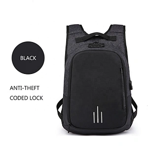 Expandable Multifunctional Anti-theft Canvas bag Travel backpack male business computer bag USB charging backpack