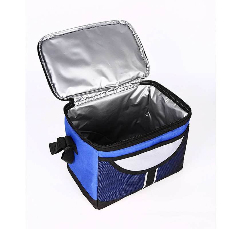 China Supplier custom print waterproof custom logo large picnic aluminium foil thermal ice insulated lunch cooler bag