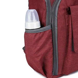 Fashion Mummy Maternity Bag Multi-function Diaper Bag Backpack Nappy Baby Bag with Stroller Straps for Baby Care