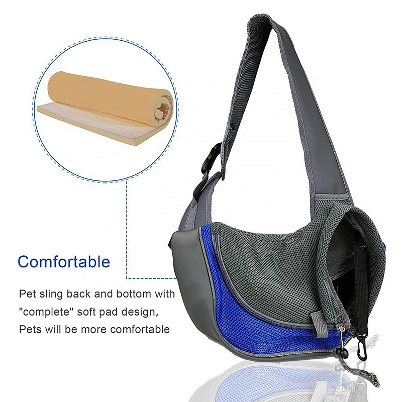 Sling Adjustable Pet Carrier Dog Safety Car Pet Dog Carrier Breathable Mesh Travel Safe Sling Pet Bag Carrier for Dogs Cats
