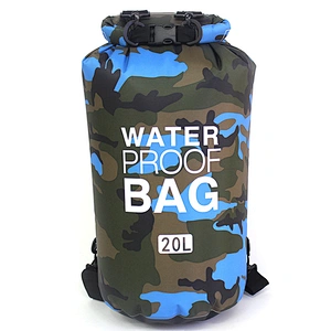 PVC tarpaulin swimming camping surfing dry bag backpack, custom logo waterproof ocean pack dry bags