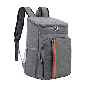 Large Leak-proof Soft Cooler Can Wine Beer Food Carry Delivery Picnic Thermal Lunch Bag Bottle Opener Insulated Cooler Backpack