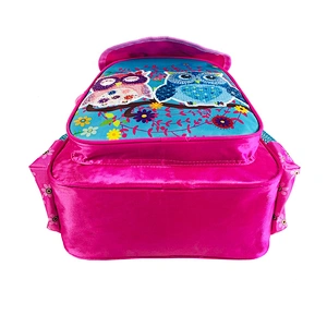 New primary Custom Wholesale school backpacks Girls kids school bags children with sequin embroidery