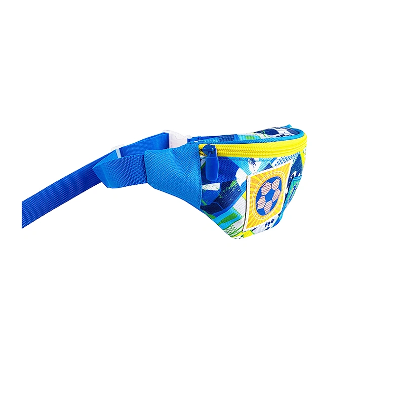 Wholesale Cheap  Travel Sport Unisex Customized Logo Style Children Kid Cute soccer fanny pack Waist Belt Bag For Kids