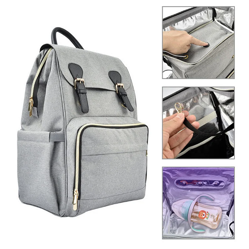 UV Lights Sterilizer Portable ozone Disinfection baby diaper backpack sterilizer mommy baby diaper bag for baby bottle underwear