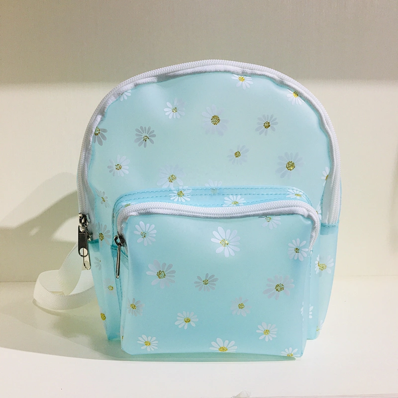 OEM/ODM casual Backpack bags daisy tpu Bags waterproof transparent clear jelly backpack Mochilas Escolares