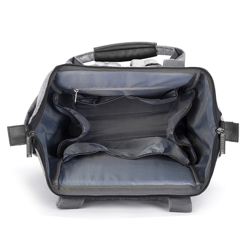 Fashion Mummy Maternity Bag Multi-function Diaper Bag Backpack Nappy Baby Bag with Stroller Straps for Baby Care