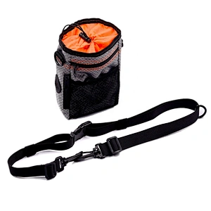Fashion Travel Food Packaging Training Carry Pet Carrier Dog Treat Pouch Bag with accessories