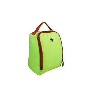 High quality insulated cooler box bags deliver lunch food delivery with custom logo thermal fluorescent green fabric for kids
