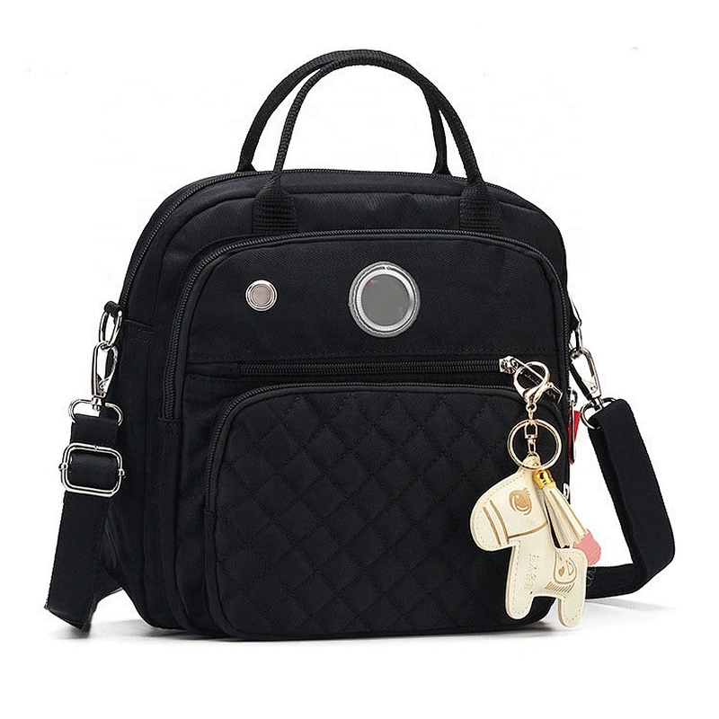 high quality Canvas multifunctional maternity mommy baby diaper backpack tote shoulder bag with baby changing bag