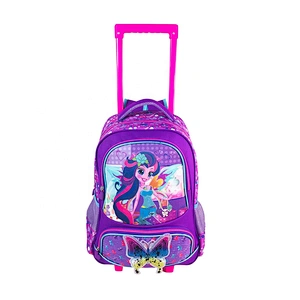 2020 new design school bags luggage school  Backpack Kids Rolling trolley bags for  travel  waterproof smart With Wheels