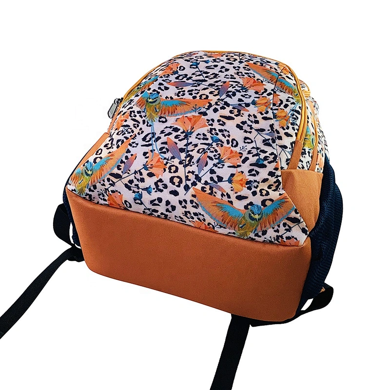 Leopard print High class student mochila school backpacks nice fashionable teens school bags for teenagers  girls children